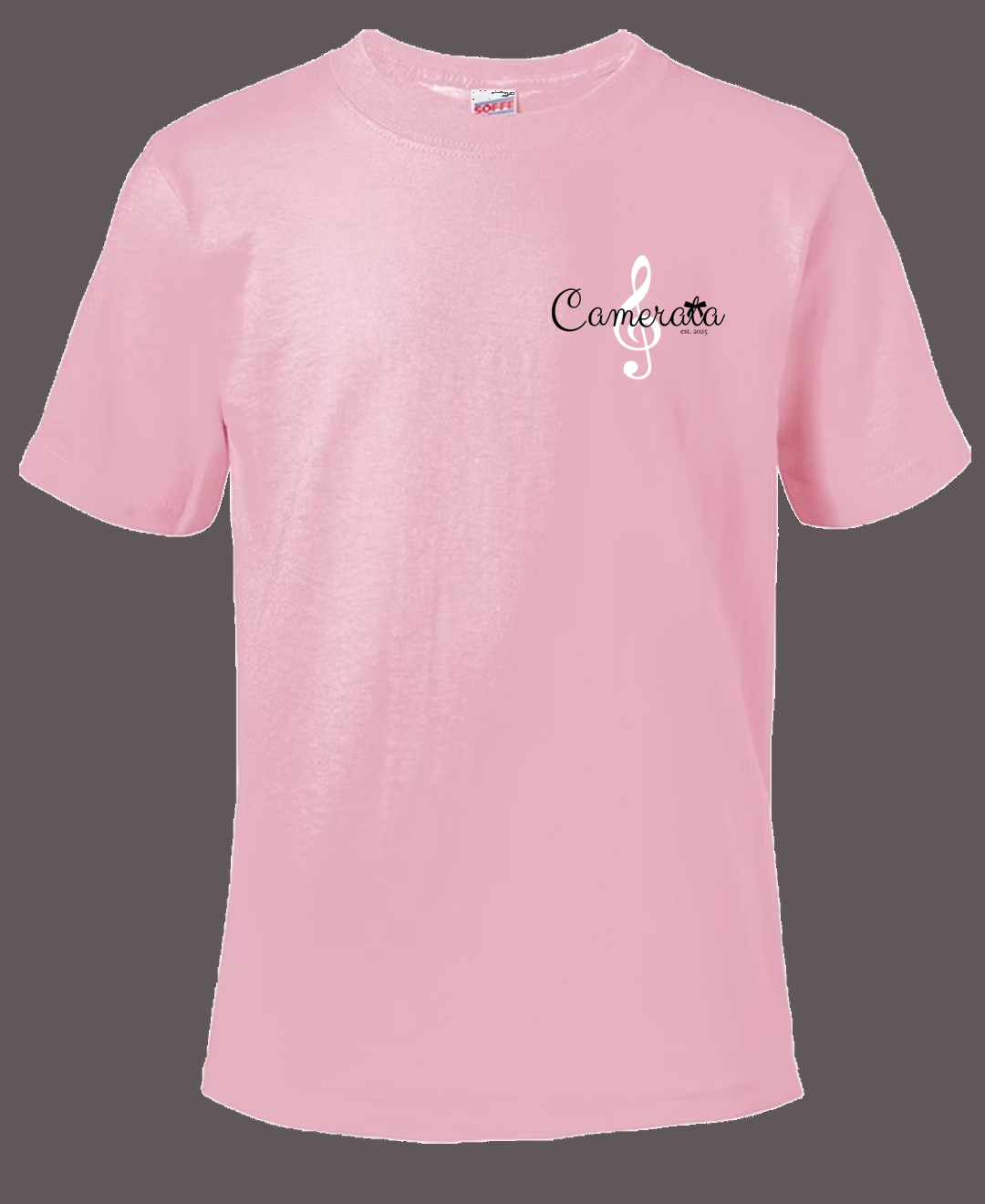 pink shirt front