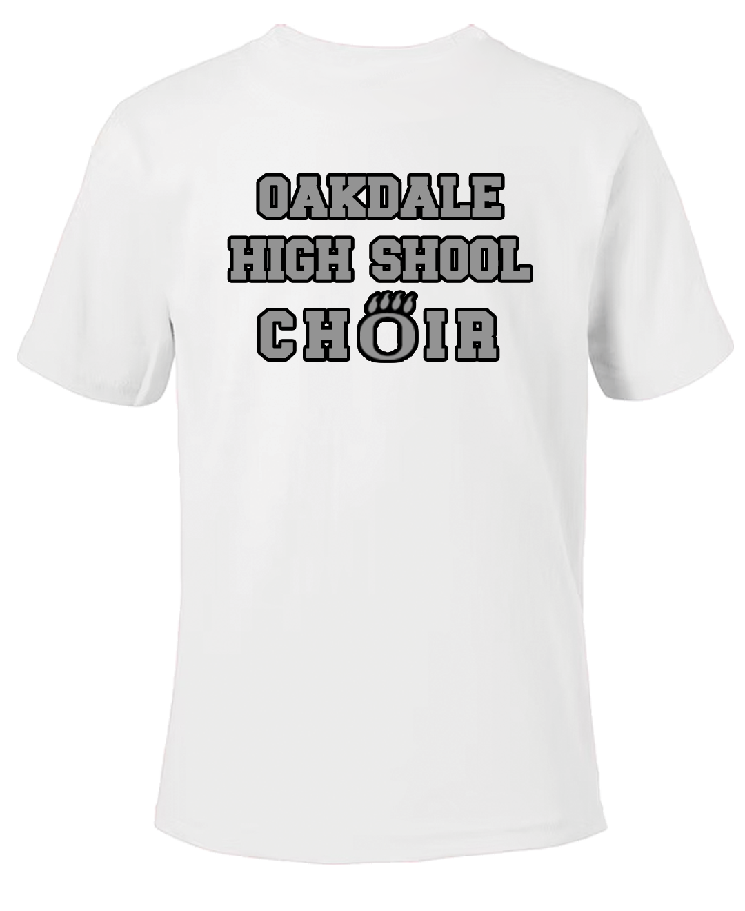 white t-shirt back